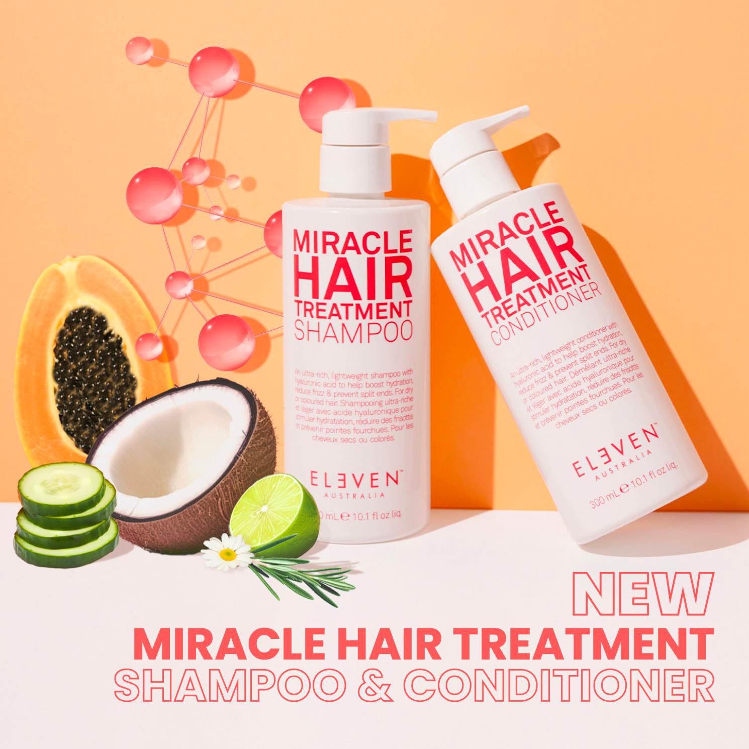MIRACLE HAIR TREATMENT SHAMPOO 1000 ML
