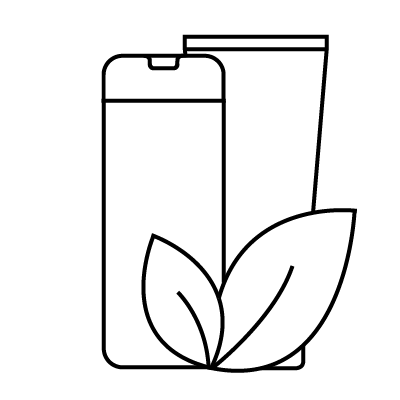 Packaging  100% recyclable